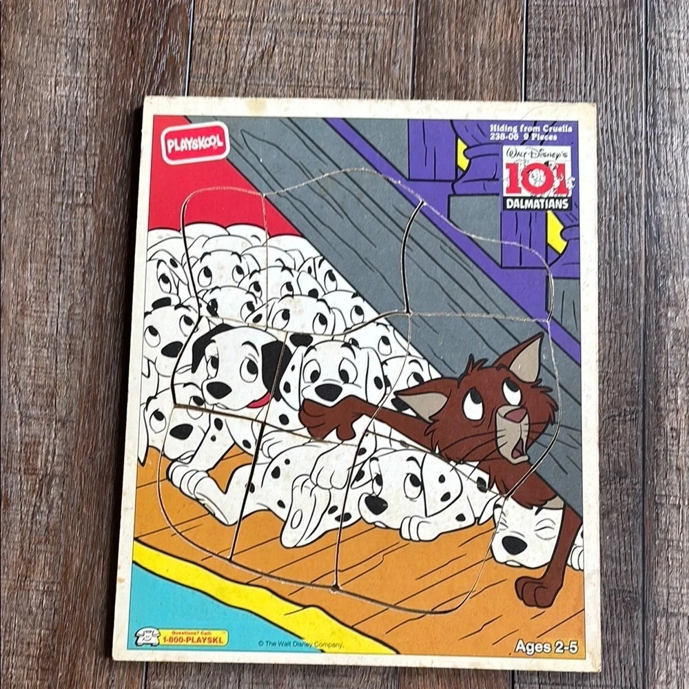 Vintage Disney 101 Dalmatians Puzzle 90’s